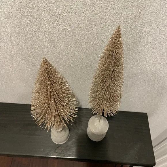 Sparkling glitter Christmas tree set - Picture 3 of 5